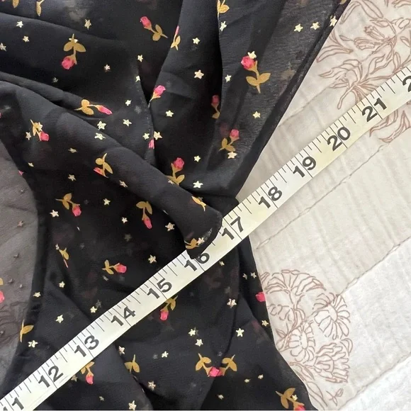 NWT - For Love and Lemons - Juliana Floral-Print Maxi Dress - Picture 12 of 13